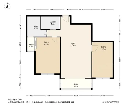 立城苑小区户型图