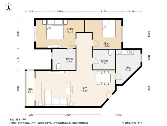 蓬莱公寓商住楼户型图