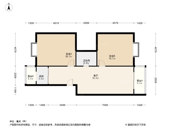 汇丰家园户型图