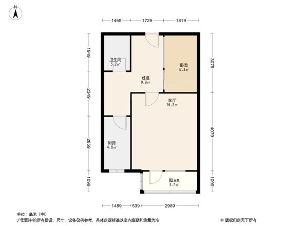 砂轮厂小区户型图