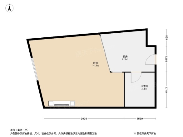 北街家园八区户型图