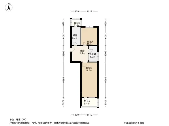 丰台南路108号院户型图