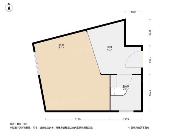 北街家园八区户型图