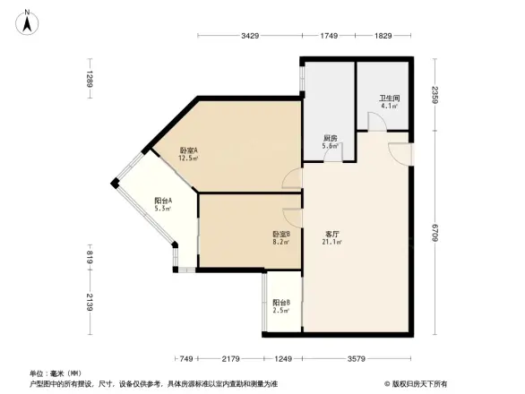 清缘里小区户型图