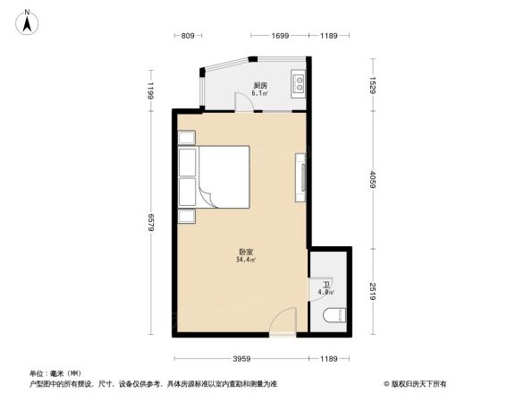 建明里户型图