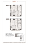 建面99平商用单位户型图