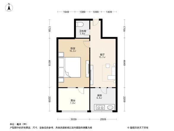 建明里户型图