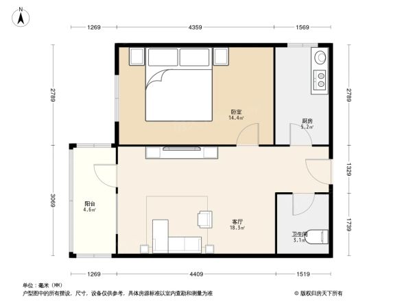 广安门外南街小区户型图