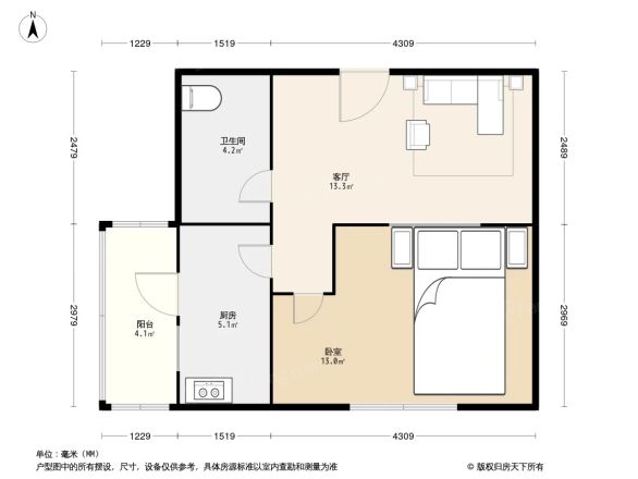 广安门外南街小区户型图