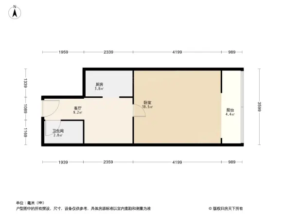 三义庙小区户型图