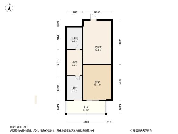 世纪龙鼎户型图