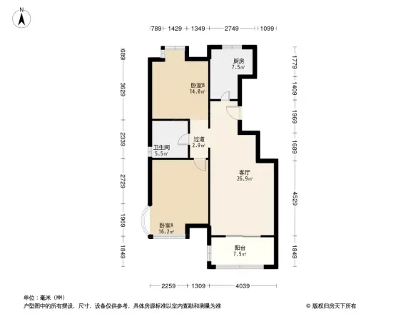 金宝生态花园户型图图片