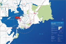 青岛·绿地中心交通规划图