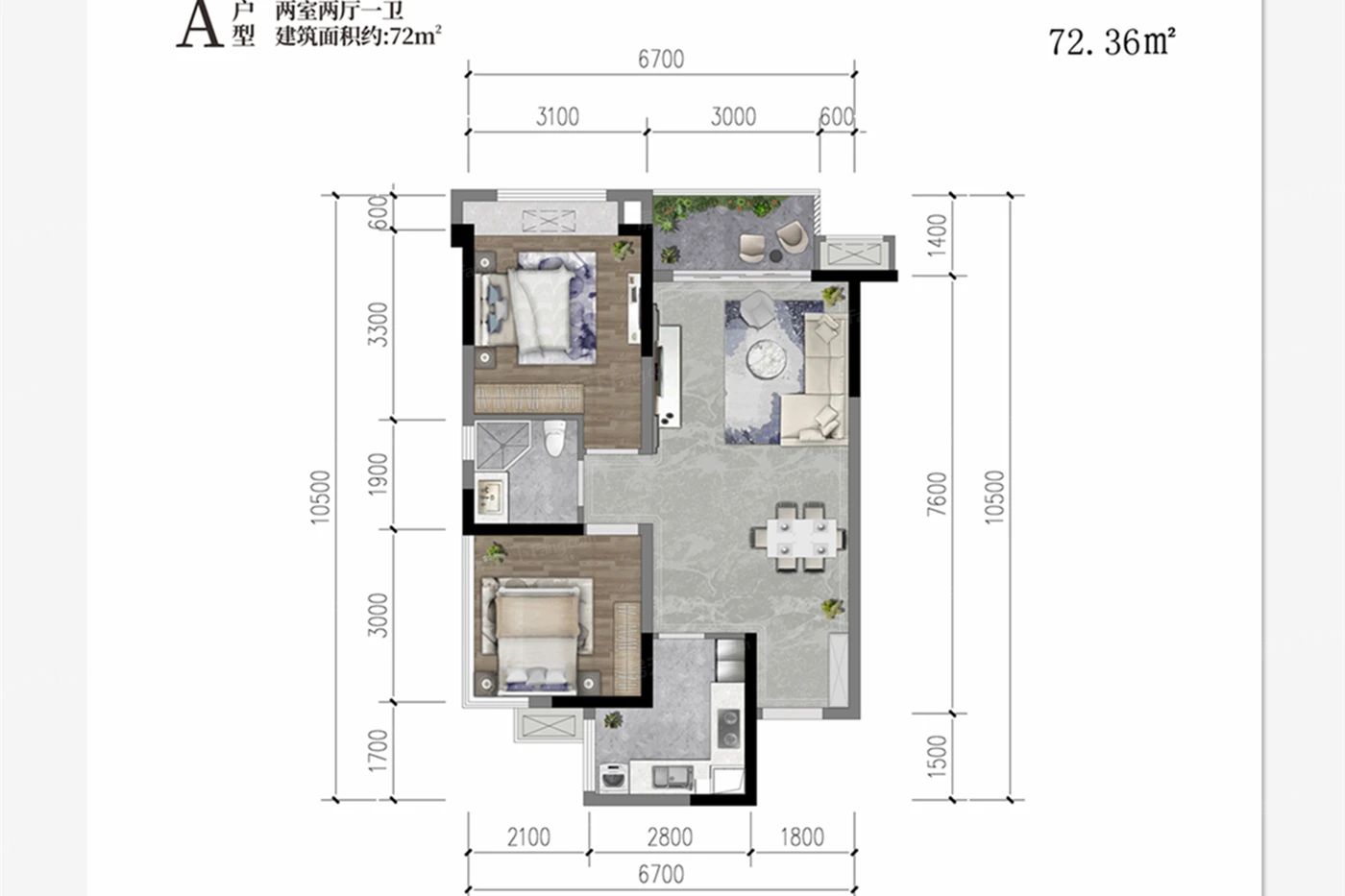户型图3/3