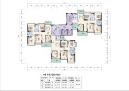 锦泰花苑4室2厅1厨2卫建面124.98㎡