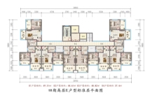 大理公馆四期-苍洱阳光高层-E户型