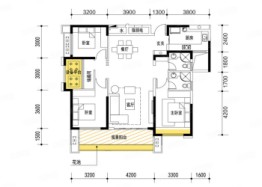 凯樽·明德府4室2厅1厨2卫建面131.63㎡