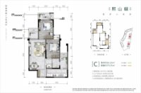 小高层C户型建面约79.25平