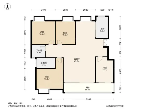 昆仑御户型图
