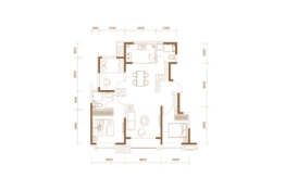 中建城3室2厅1厨2卫建面106.00㎡