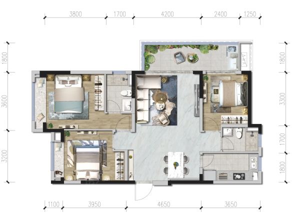 正源荟.艺境户型图
