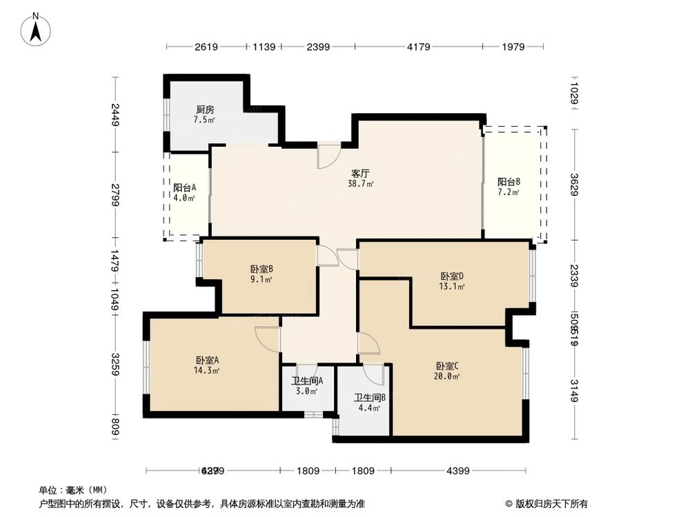 相似户型图