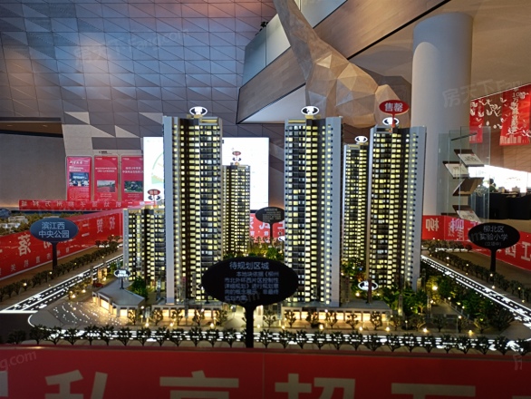 柳州万科城实景图