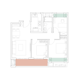 武汉城建·水岸A1户型