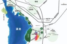 绿地·滇池国际健康城|山海里区位图