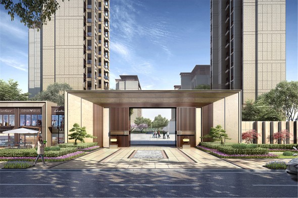 蓝光雍锦堰府效果图