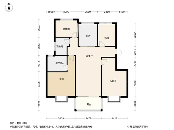 保利伴湖院户型图