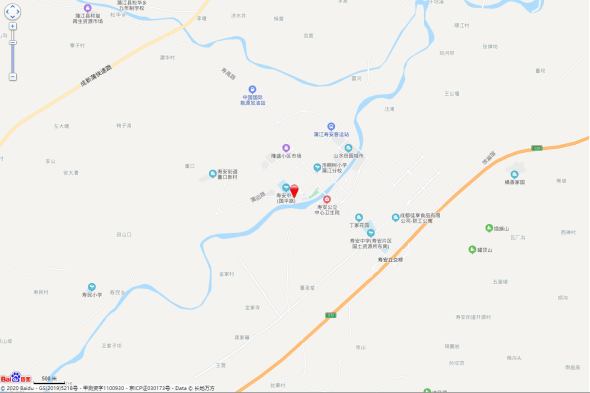溪府鸿雲交通图
