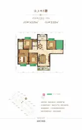 大理海上明月4室2厅1厨2卫建面143.01㎡