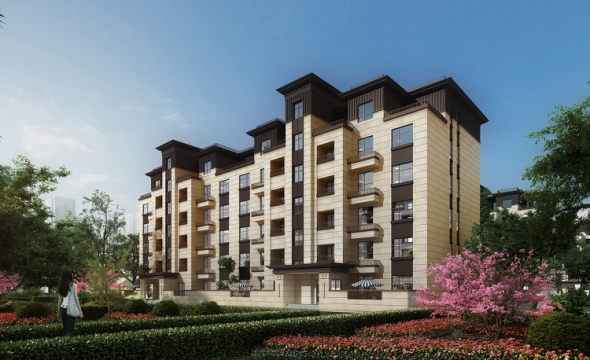 富腾御湖壹号院效果图