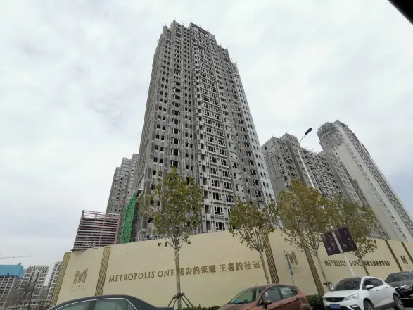 万科滨海大都会实景图