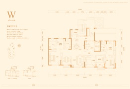 世纪城·承泽府4室3厅1厨3卫建面220.00㎡