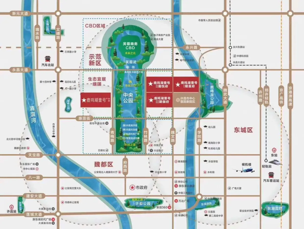 鹿鸣湖壹号和府-许昌鹿鸣湖壹号和府楼盘详情-许昌房天下