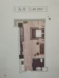 志合府1室1厅1厨1卫建面41.00㎡