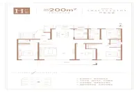 H户型6号楼200平