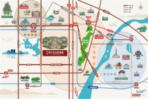 宁滁恒大文化旅游城区位图