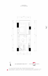 宝基广场1室1厅1厨1卫建面48.37㎡