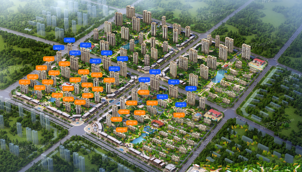 恒大花溪谷效果图