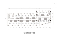 S1#公寓三层户型平层图