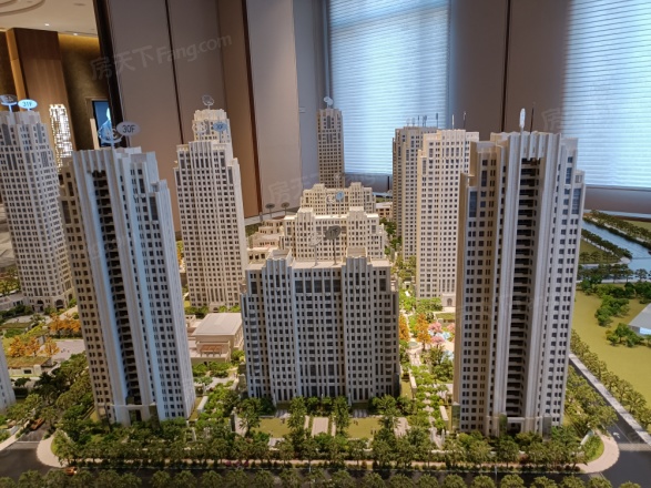 万科滨海大都会实景图