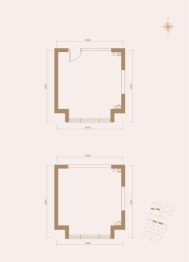 中冶盛世国际广场建面50.00㎡