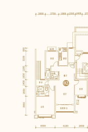 中国胶东香岛湾3室2厅1厨2卫建面129.00㎡