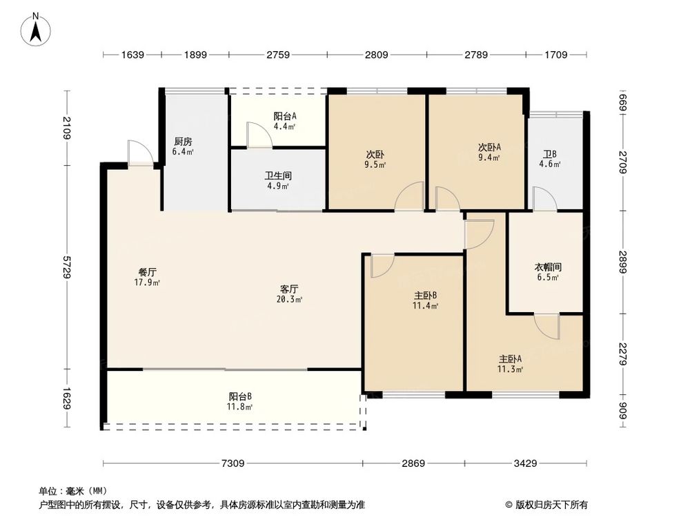 相似户型图