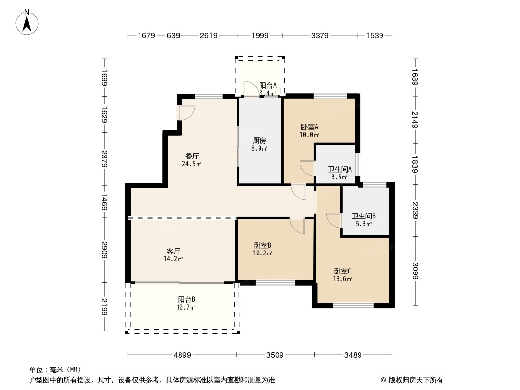 户型图1/2