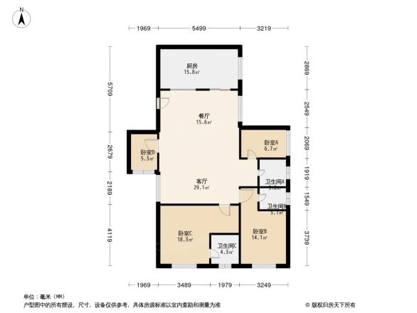 体育街小区户型图