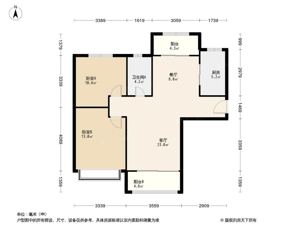 相似户型图